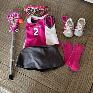 American Girl Lacrosse Sports Outfit 18” Doll